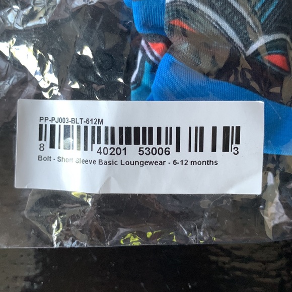 Posh peanut Jammie's, 6-12 months - Picture 2 of 3